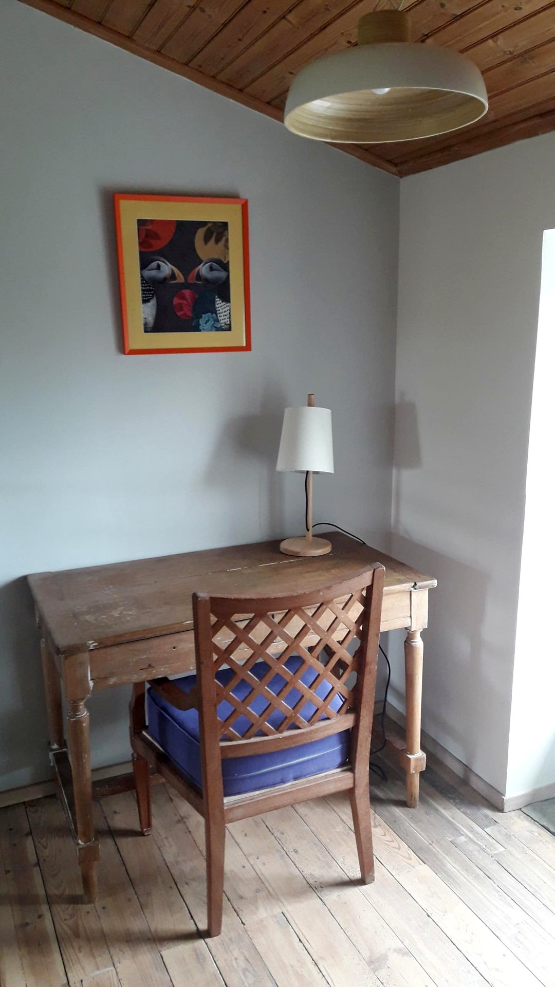Espace de travail sur la mezzanine